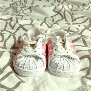 Baby adidas superstars 12 month size 4